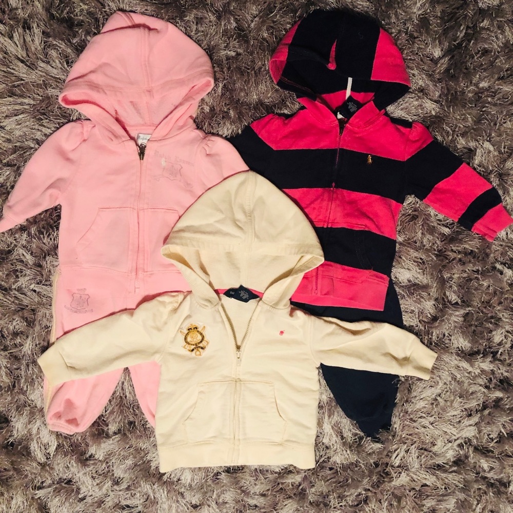 Ralph Lauren Babygirl sweat suits